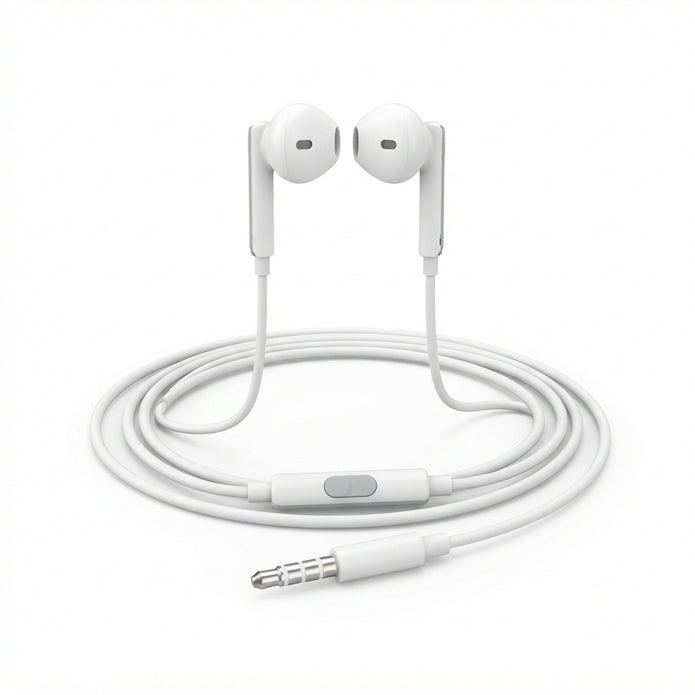 ZUZG 3.5mm Flat Ear Electroplating Earphone