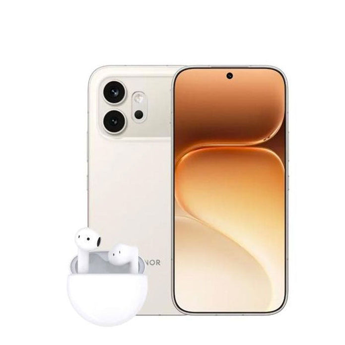 Honor 600 , Dual SIM , 5G , 256GB , 12GB , Golden White (EARBUDS X7E ACTIVE+ COVER)
